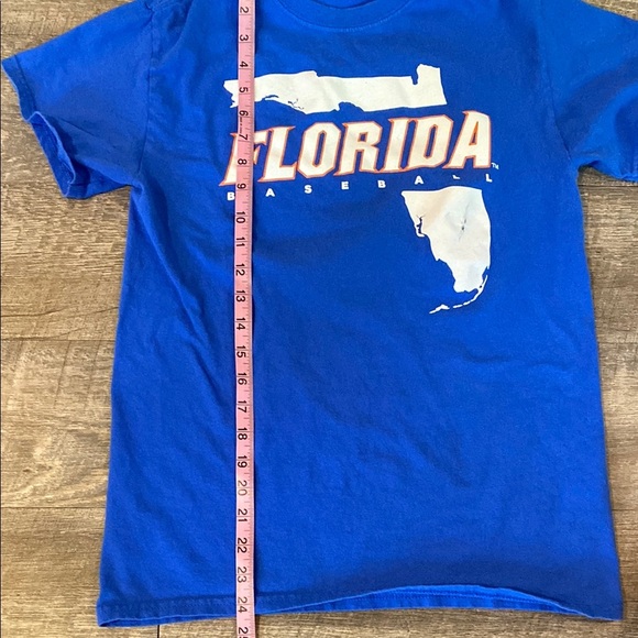 Gildan Florida Gators Blue Orange White Graphic Short Sleeve Graphic Tee NCAA - Picture 2 of 4